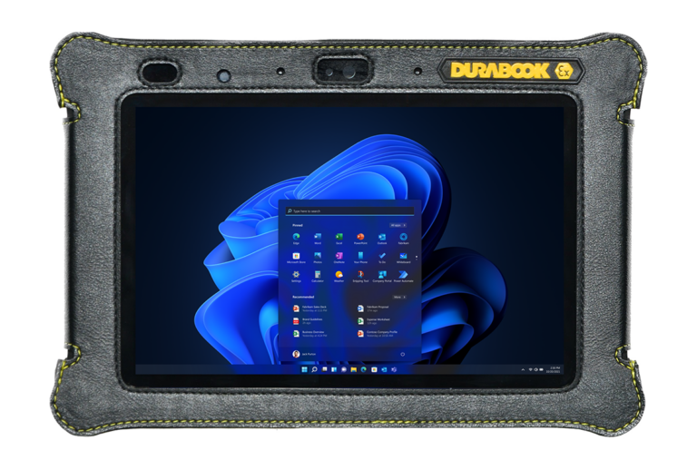 R8-EX ATEX robbanásbiztos ipari tablet