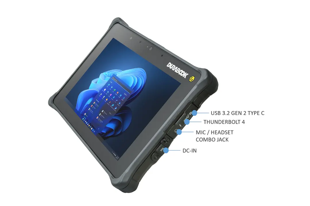R8-EX ATEX ipari tablet jobb oldalnézeti képe R8-EX ATEX ipari tablet jobb oldalnézeti képe